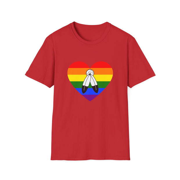 2 Spirit Pride Unisex Softstyle T-Shirt