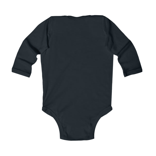 Bear Happy Little Camper Infant Long Sleeve Bodysuit