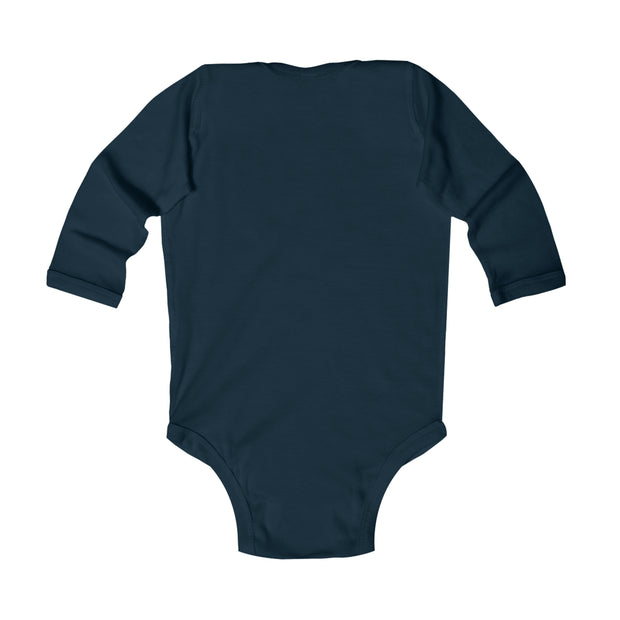 Bear Happy Little Camper Infant Long Sleeve Bodysuit