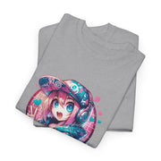 Graffiti Anime Girls Unisex Heavy Cotton Tee