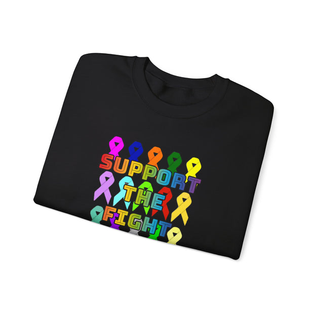Support the Fight Unisex Heavy Blend™ Crewneck Sweatshirt
