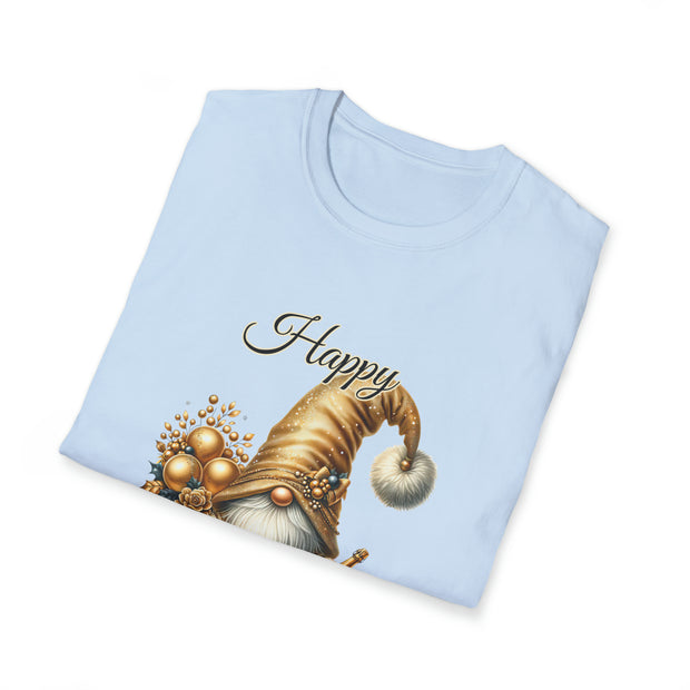 Gnome New Year Unisex Softstyle T-Shirt