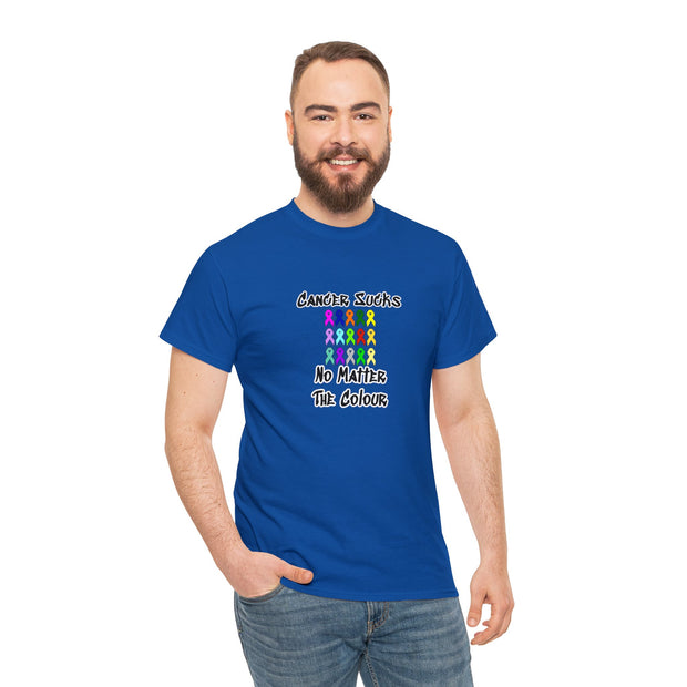 Cancer Sucks Unisex Heavy Cotton Tee