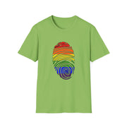 Pride Fingerprint Unisex Softstyle T-Shirt
