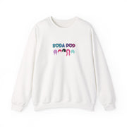 Soda Pop Crewneck Sweatshirt | Unisex Comfortable Top, Gift for Fathers Day, Cozy Fashion, Casual and Trendy Wear