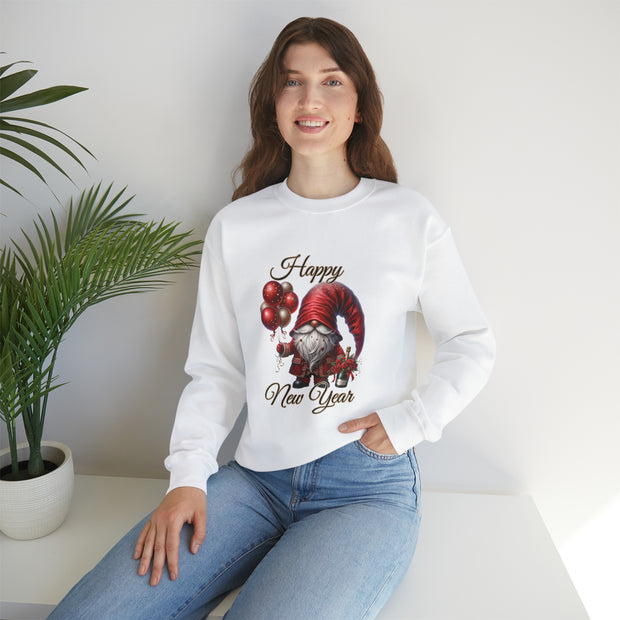Gnome New Year Unisex Heavy Blend™ Crewneck Sweatshirt