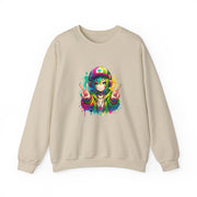 Graffiti Anime Girls Unisex Heavy Blend™ Crewneck Sweatshirt