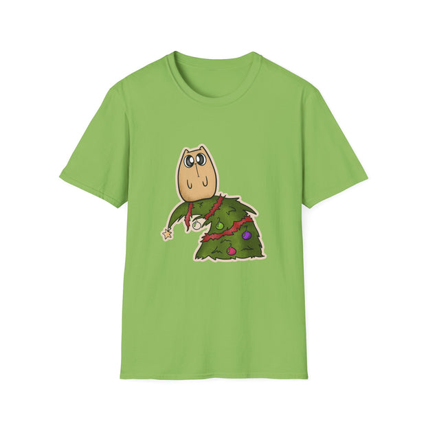 Christmas Cat Unisex Softstyle T-Shirt