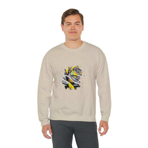 Rose Unisex Heavy Blend™ Crewneck Sweatshirt