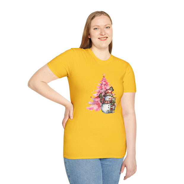 Snowman Unisex Softstyle T-Shirt
