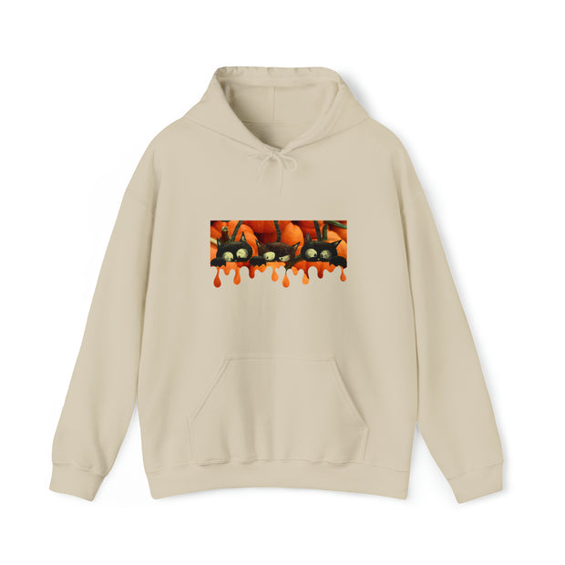 Pumpkin cats Unisex Heavy Blend™ Hooded Sweatshirt
