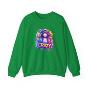 Graffiti Anime Girls Unisex Heavy Blend™ Crewneck Sweatshirt
