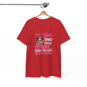 Anime, Boba, Sketching Unisex Heavy Cotton Tee