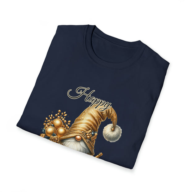 Gnome New Year Unisex Softstyle T-Shirt