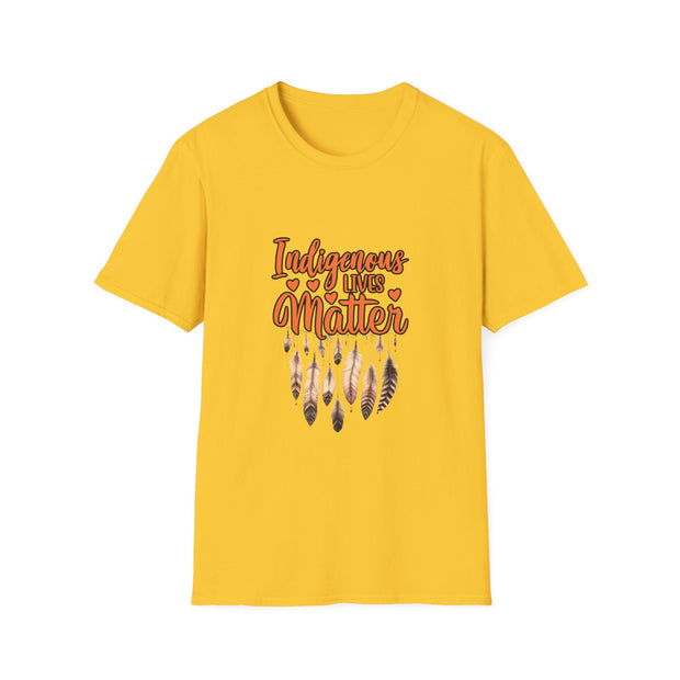 Indigenous Lives Matter Unisex Softstyle T-Shirt