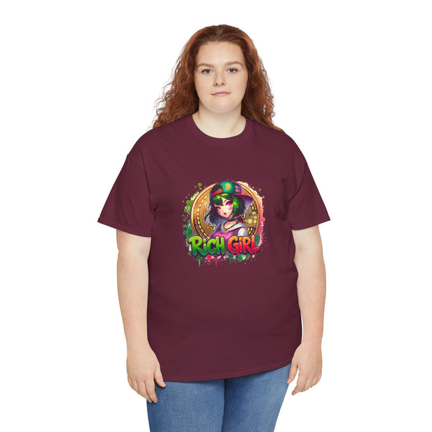 Graffiti Anime Girls Unisex Heavy Cotton Tee