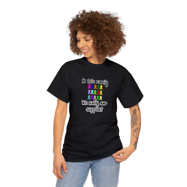 Cancer Support Unisex Heavy Cotton Tee