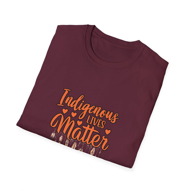 Indigenous Lives Matter Unisex Softstyle T-Shirt