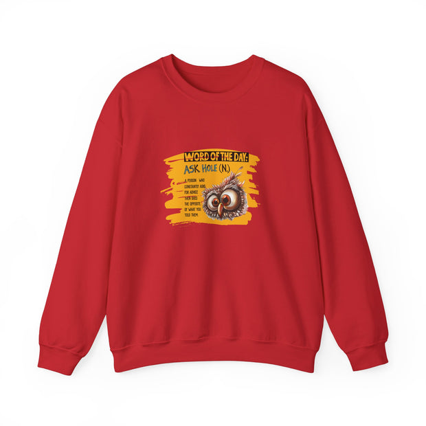 Word of the Day Unisex Heavy Blend™ Crewneck Sweatshirt