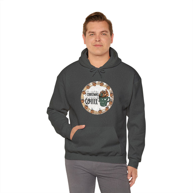 Christmas Coffee Unisex Heavy Blend™ Hooded Sweatshirt
