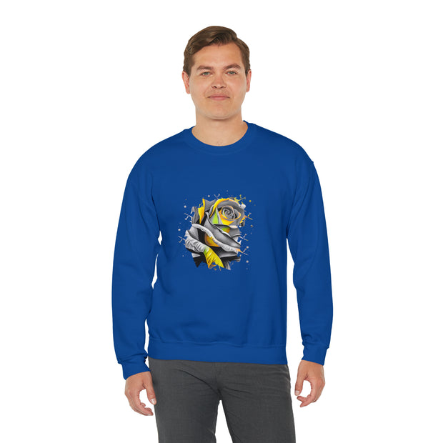 Rose Unisex Heavy Blend™ Crewneck Sweatshirt
