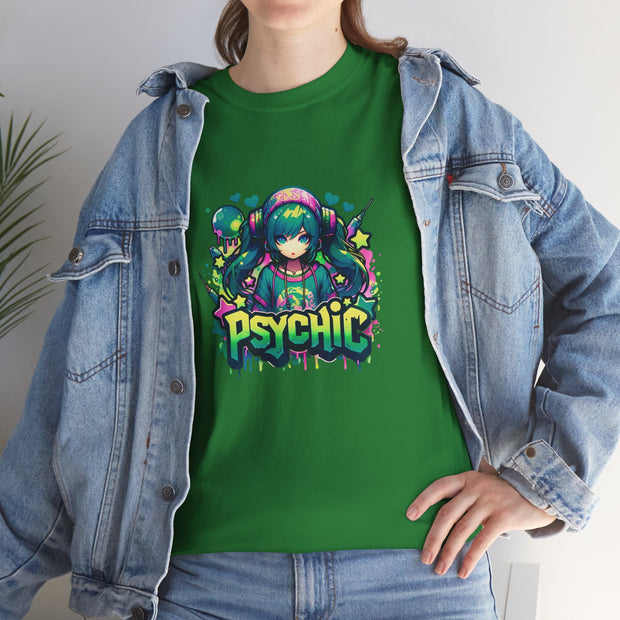 Graffiti Anime Girls Unisex Heavy Cotton Tee