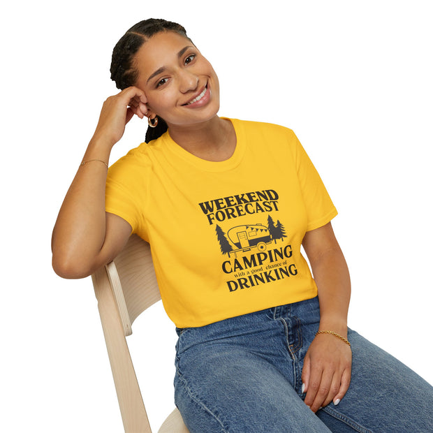 Weekend Forecast Unisex Softstyle T-Shirt