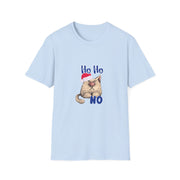 Christmas cat Unisex Softstyle T-Shirt