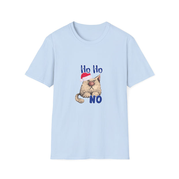 Christmas cat Unisex Softstyle T-Shirt