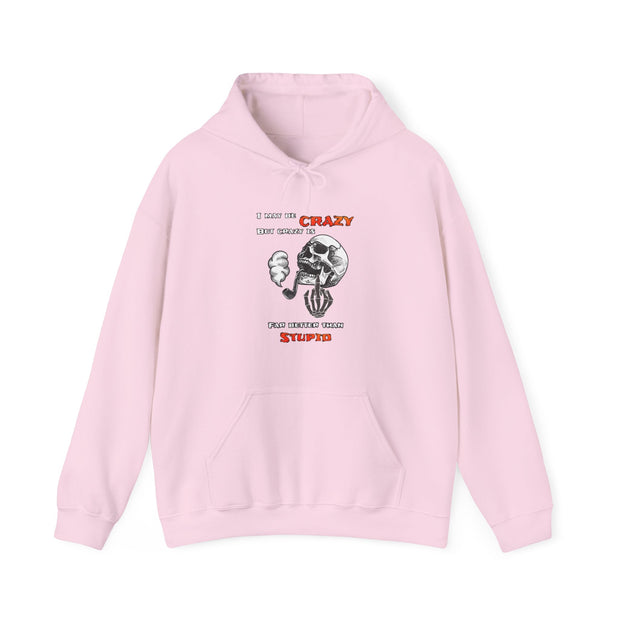 Crazy Skull Unisex Heavy Blend™ Hooded Sweatshirt