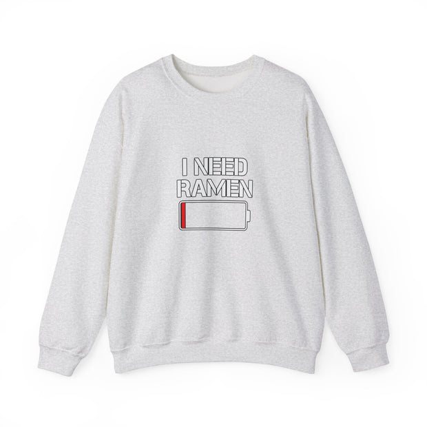 I Need Ramen Unisex Heavy Blend™ Crewneck Sweatshirt