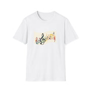 Musical Notes Unisex Softstyle T-Shirt