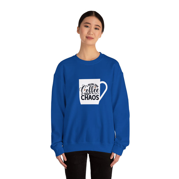 Coffee and Chaos Unisex Heavy Blend™ Crewneck Sweatshirt