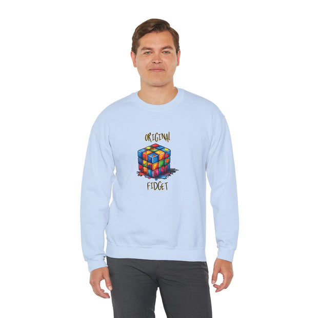 Rubik Cube Unisex Heavy Blend™ Crewneck Sweatshirt