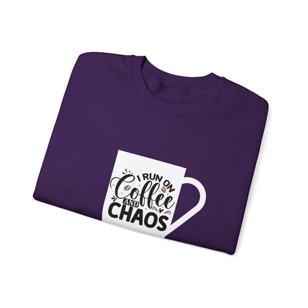 Coffee and Chaos Unisex Heavy Blend™ Crewneck Sweatshirt