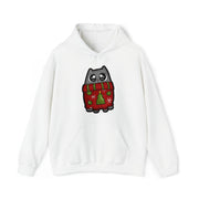Christmas Cat Unisex Heavy Blend™ Hooded Sweatshirt