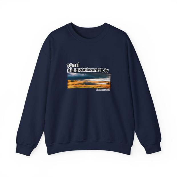Tánsi Cree Saskatchewan Unisex Heavy Blend™ Crewneck Sweatshirt