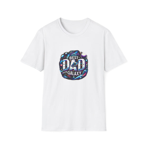 Best Dad in the Galaxy Unisex Softstyle T-Shirt