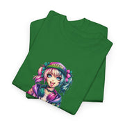 Graffiti Anime Girls Unisex Heavy Cotton Tee