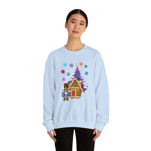 Gnome Nutcracker Unisex Heavy Blend™ Crewneck Sweatshirt