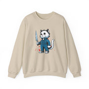Horror Movie Cats Unisex Heavy Blend™ Crewneck Sweatshirt