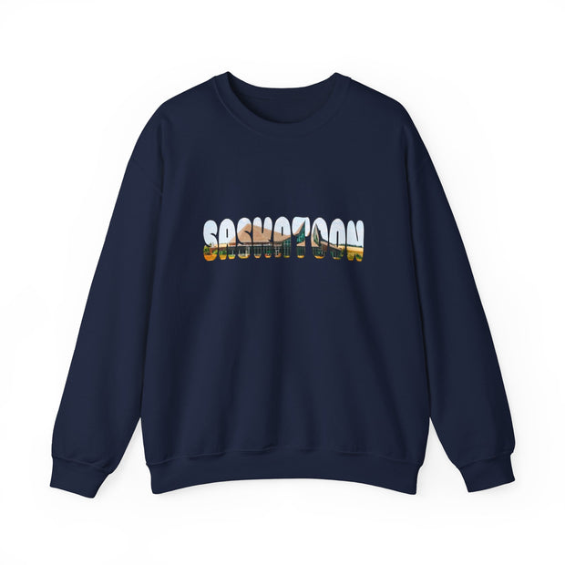 Saskatoon Unisex Heavy Blend™ Crewneck Sweatshirt