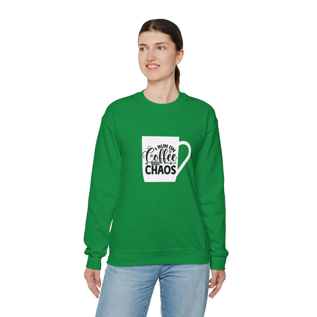 Coffee and Chaos Unisex Heavy Blend™ Crewneck Sweatshirt