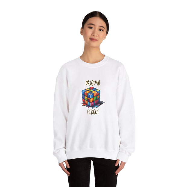 Rubik Cube Unisex Heavy Blend™ Crewneck Sweatshirt