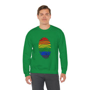 Pride Fingerprint Unisex Heavy Blend™ Crewneck Sweatshirt
