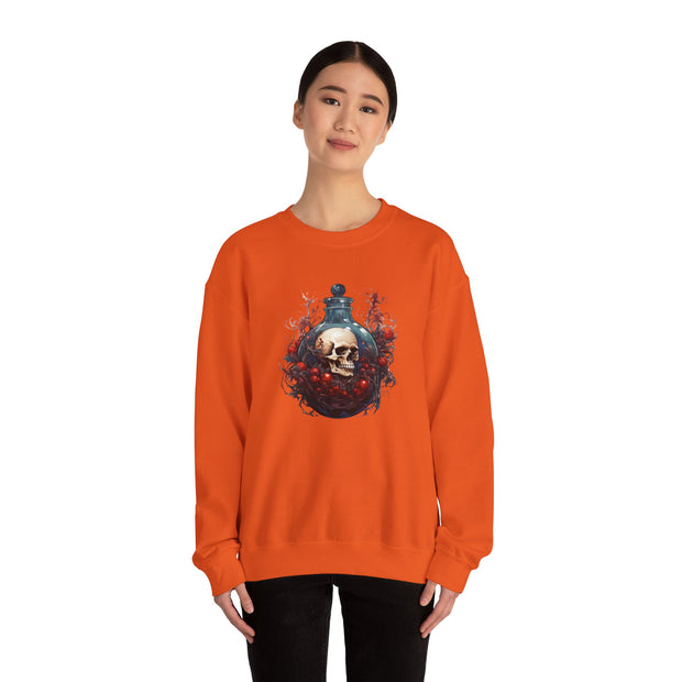 Bottled Skull Unisex Heavy Blend™ Crewneck Sweatshirt