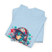 Graffiti Anime Girls Unisex Heavy Cotton Tee