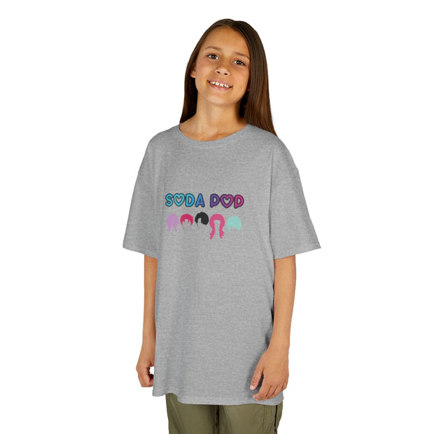 Cute Kids Soda Pop Cotton Tee , Kids Birthday Gift, Summer T-Shirt, Playful Graphic Tee, Party Outfit
