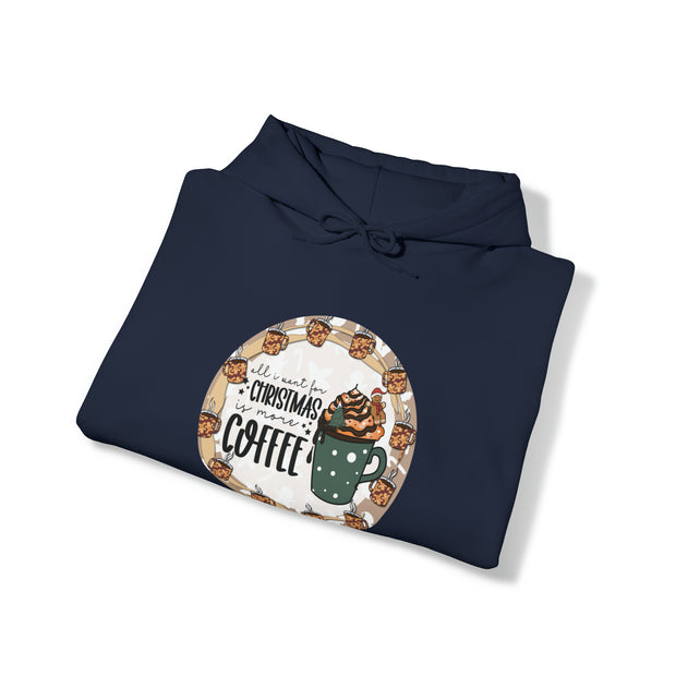 Christmas Coffee Unisex Heavy Blend™ Hooded Sweatshirt