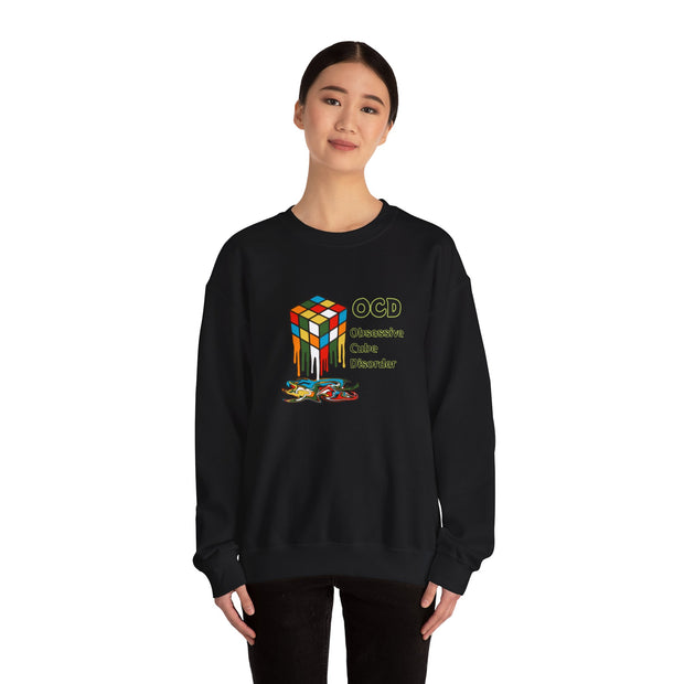 Rubik Cube Unisex Heavy Blend™ Crewneck Sweatshirt